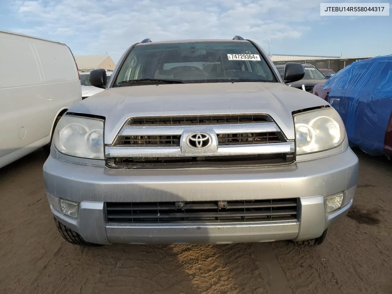 2005 Toyota 4Runner Sr5 VIN: JTEBU14R558044317 Lot: 74729364