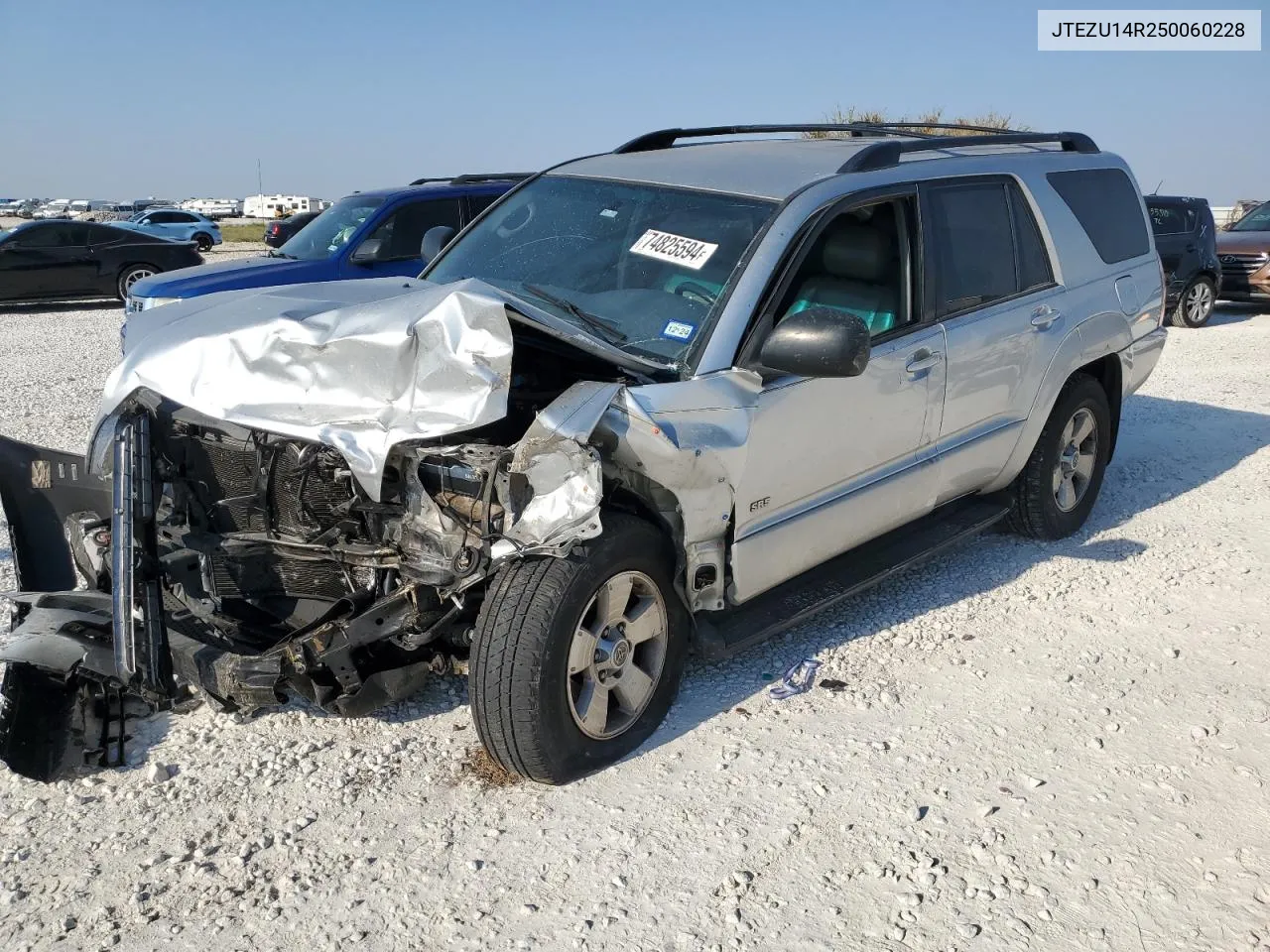 2005 Toyota 4Runner Sr5 VIN: JTEZU14R250060228 Lot: 74825594