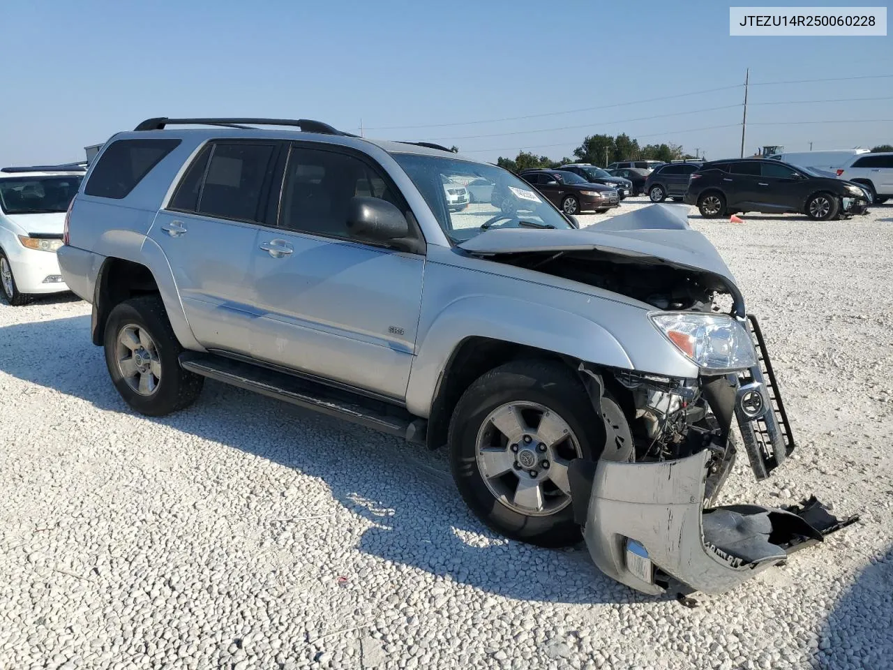 2005 Toyota 4Runner Sr5 VIN: JTEZU14R250060228 Lot: 74825594