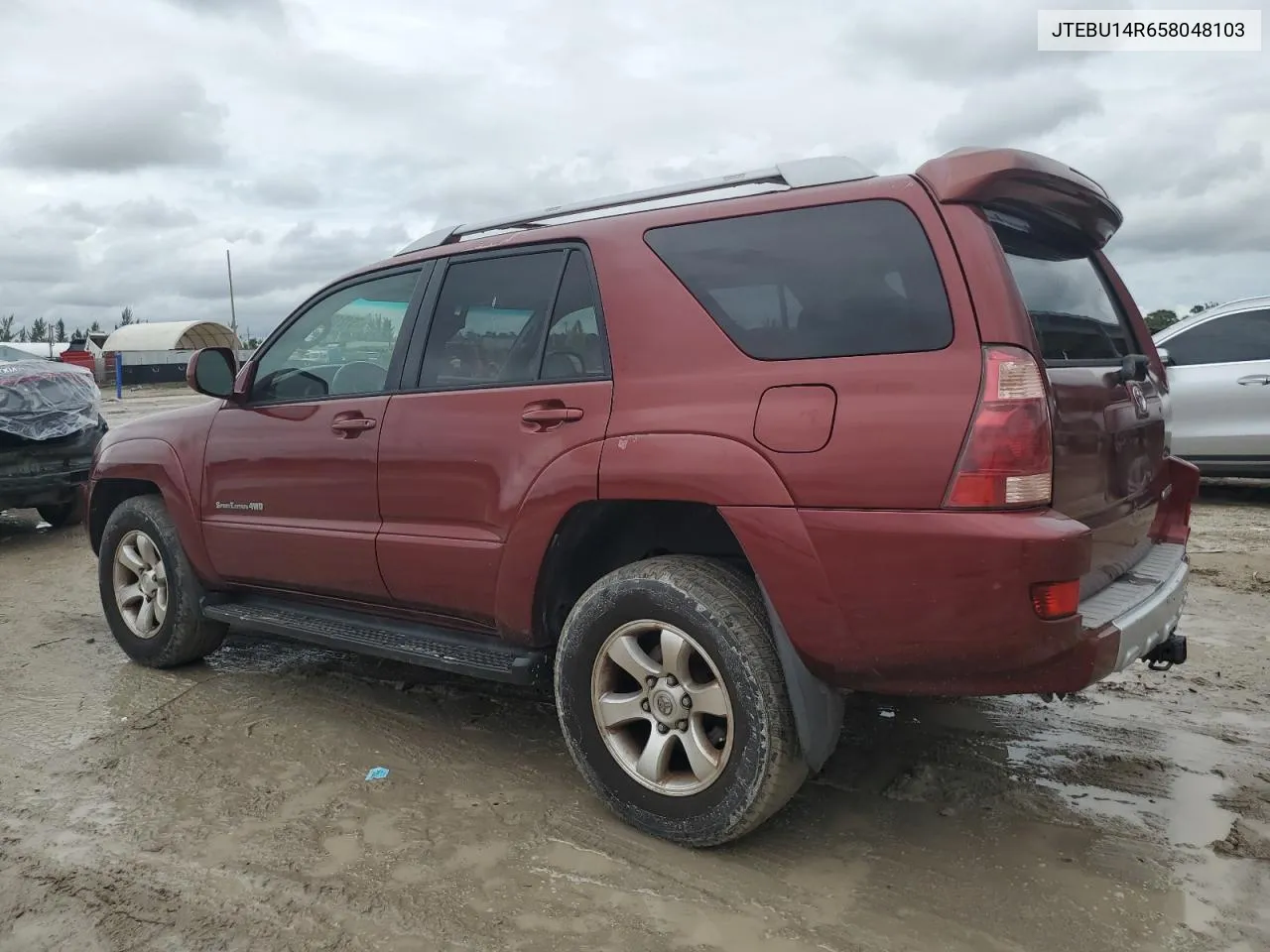 2005 Toyota 4Runner Sr5 VIN: JTEBU14R658048103 Lot: 75121364