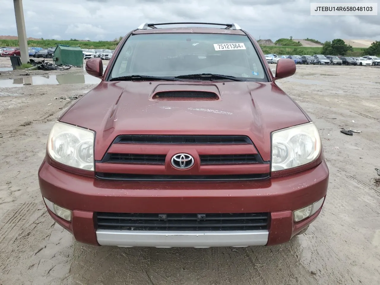 2005 Toyota 4Runner Sr5 VIN: JTEBU14R658048103 Lot: 75121364