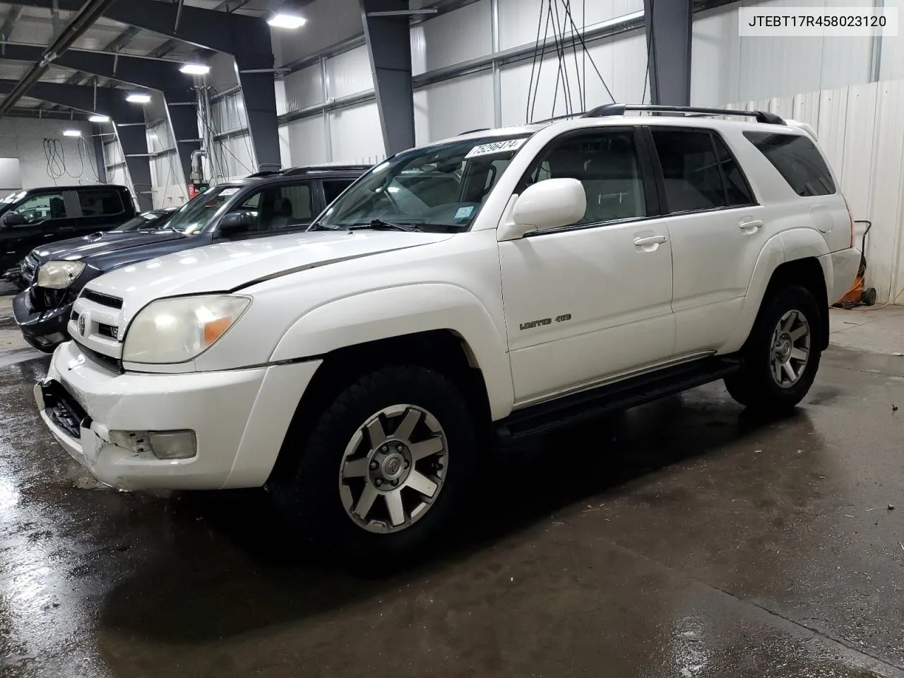 2005 Toyota 4Runner Limited VIN: JTEBT17R458023120 Lot: 75296474