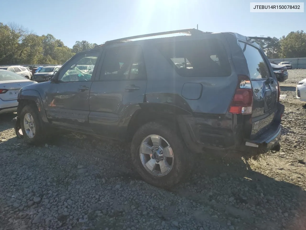 2005 Toyota 4Runner Sr5 VIN: JTEBU14R150078432 Lot: 75329244