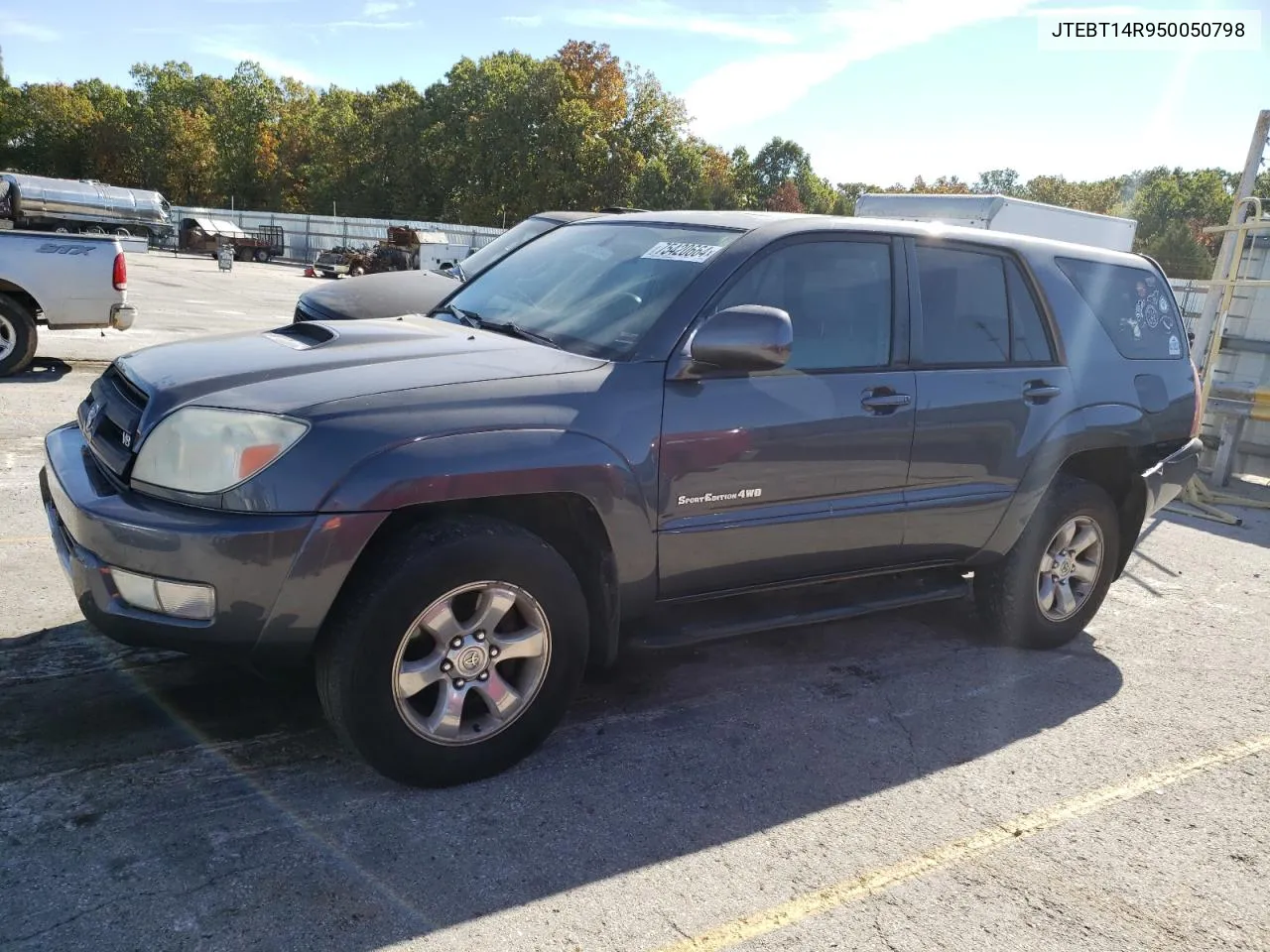 2005 Toyota 4Runner Sr5 VIN: JTEBT14R950050798 Lot: 75420664