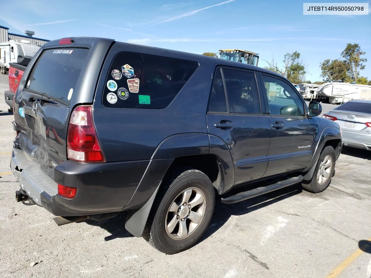 2005 Toyota 4Runner Sr5 VIN: JTEBT14R950050798 Lot: 75420664