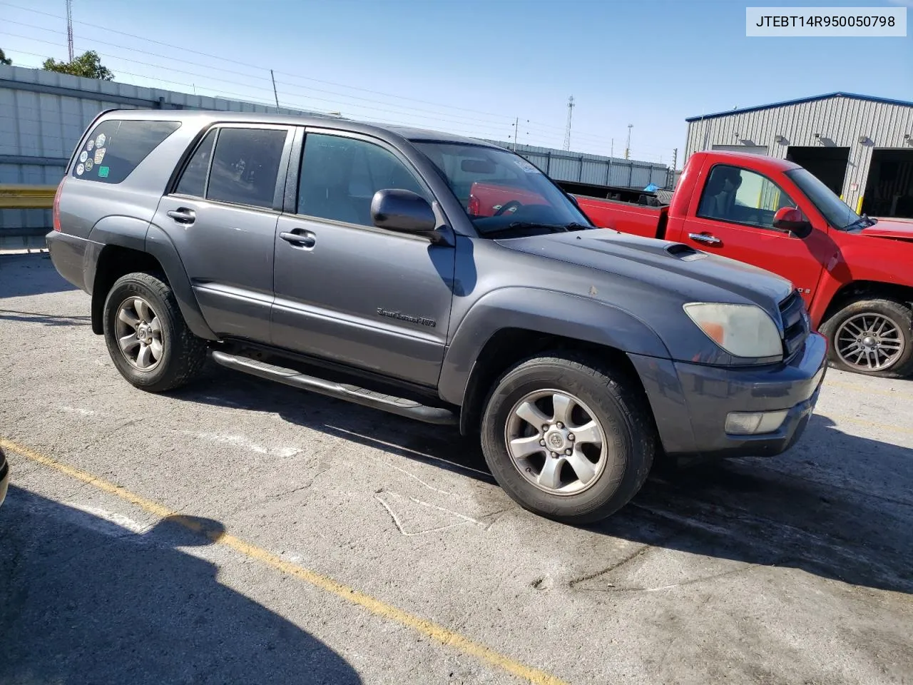 2005 Toyota 4Runner Sr5 VIN: JTEBT14R950050798 Lot: 75420664