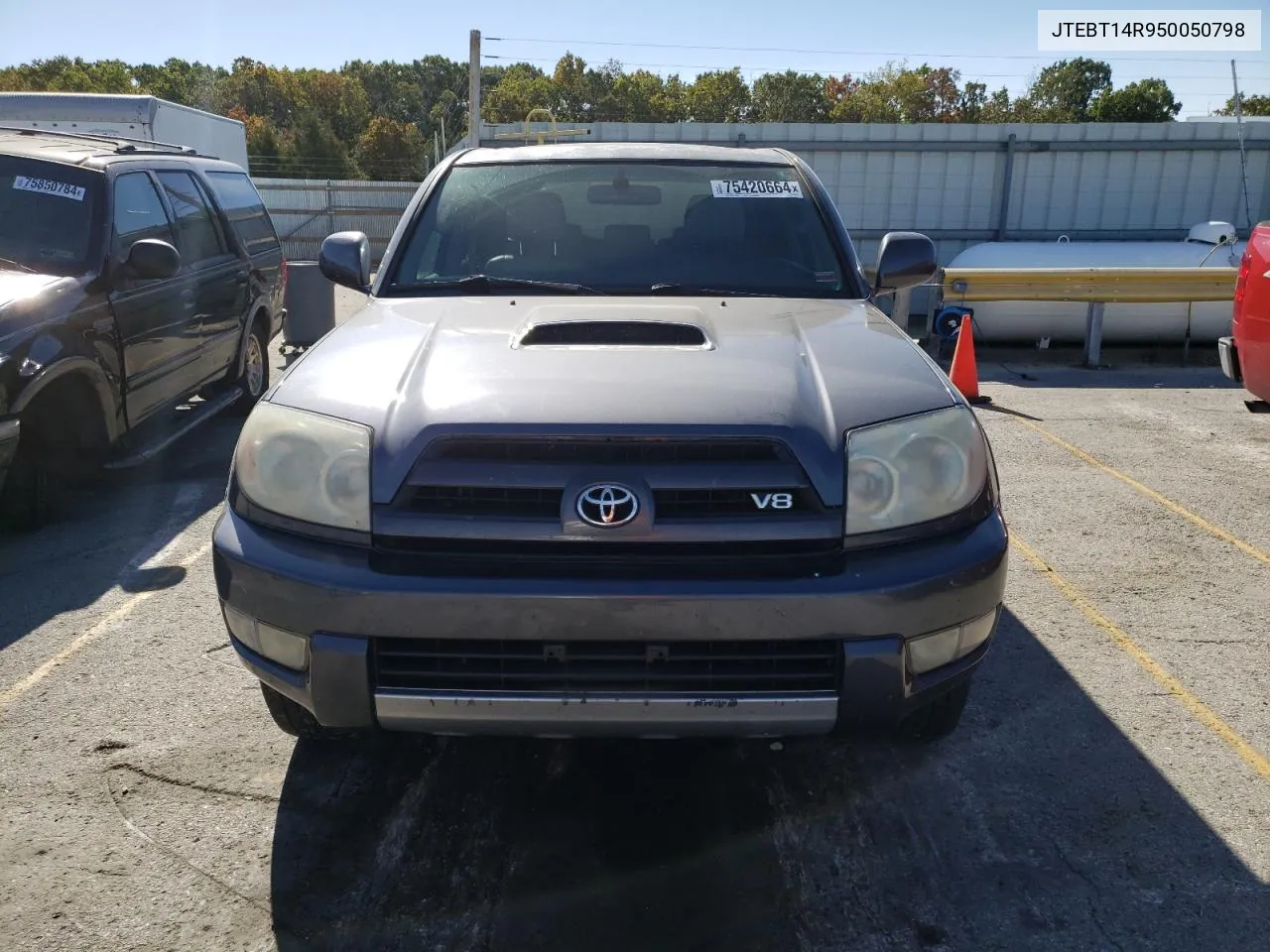 2005 Toyota 4Runner Sr5 VIN: JTEBT14R950050798 Lot: 75420664