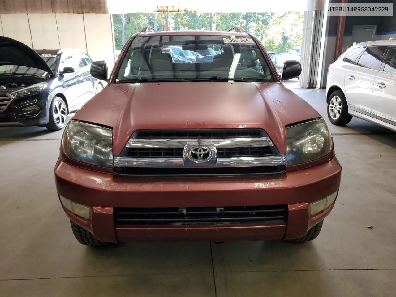 2005 Toyota 4Runner Sr5 VIN: JTEBU14R958042229 Lot: 75667364