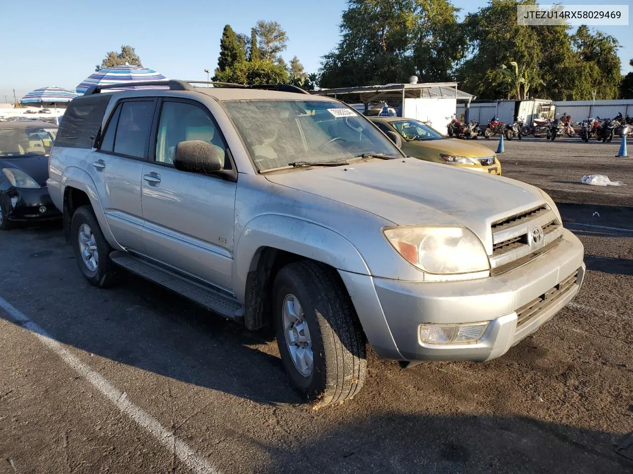 2005 Toyota 4Runner Sr5 VIN: JTEZU14RX58029469 Lot: 75682554