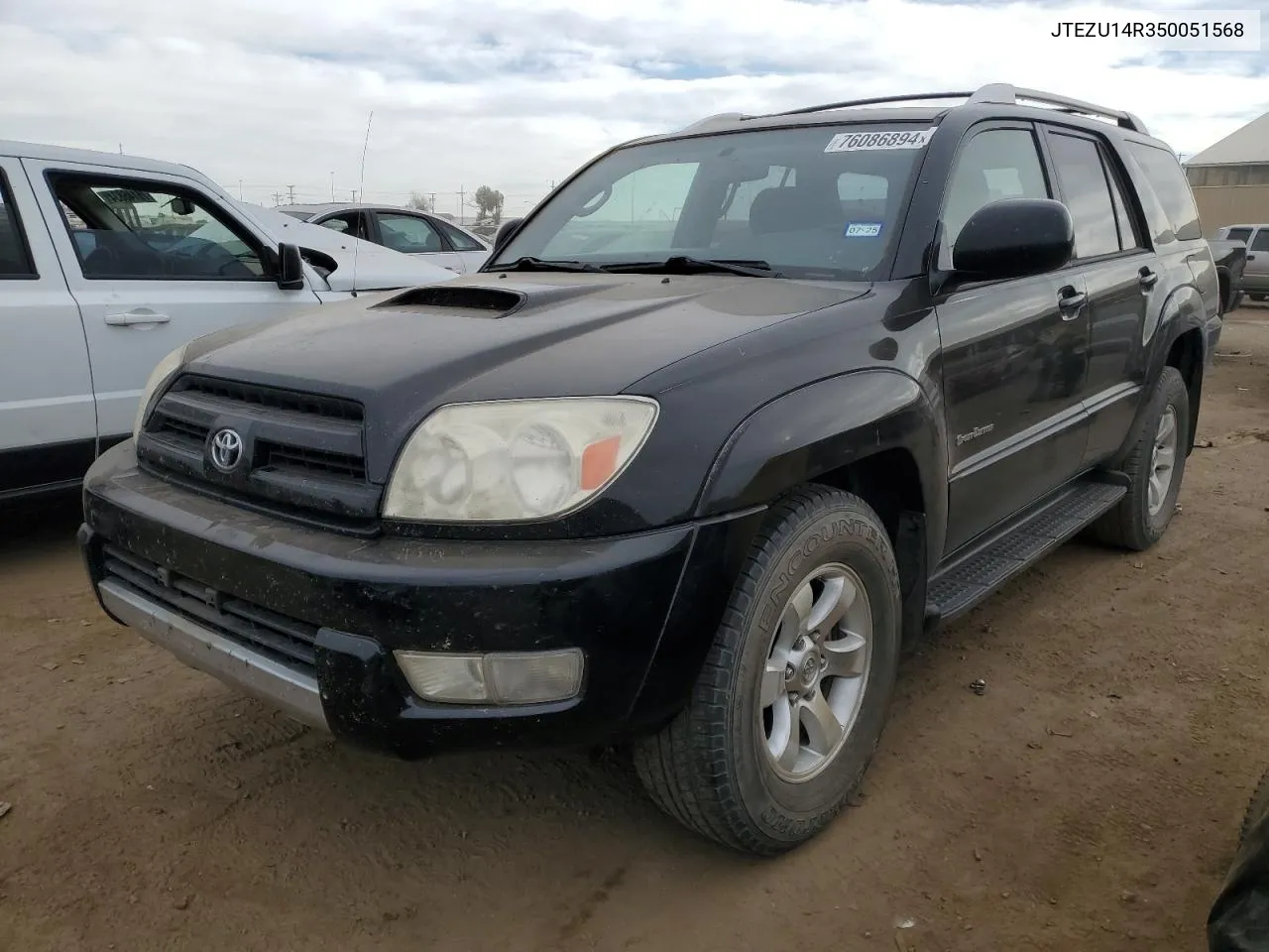 2005 Toyota 4Runner Sr5 VIN: JTEZU14R350051568 Lot: 76086894