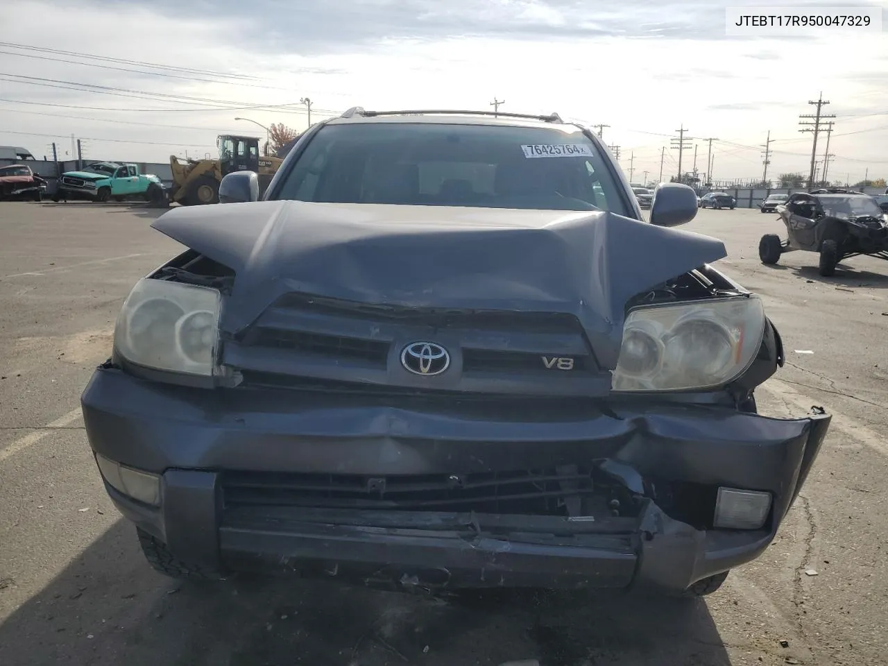 2005 Toyota 4Runner Limited VIN: JTEBT17R950047329 Lot: 76425764