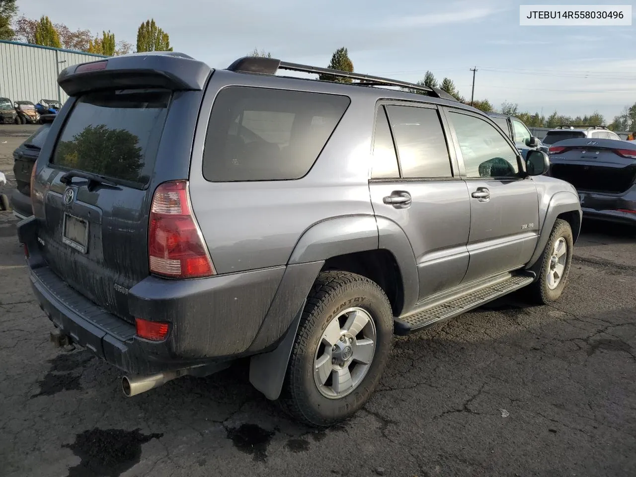 2005 Toyota 4Runner Sr5 VIN: JTEBU14R558030496 Lot: 76597704