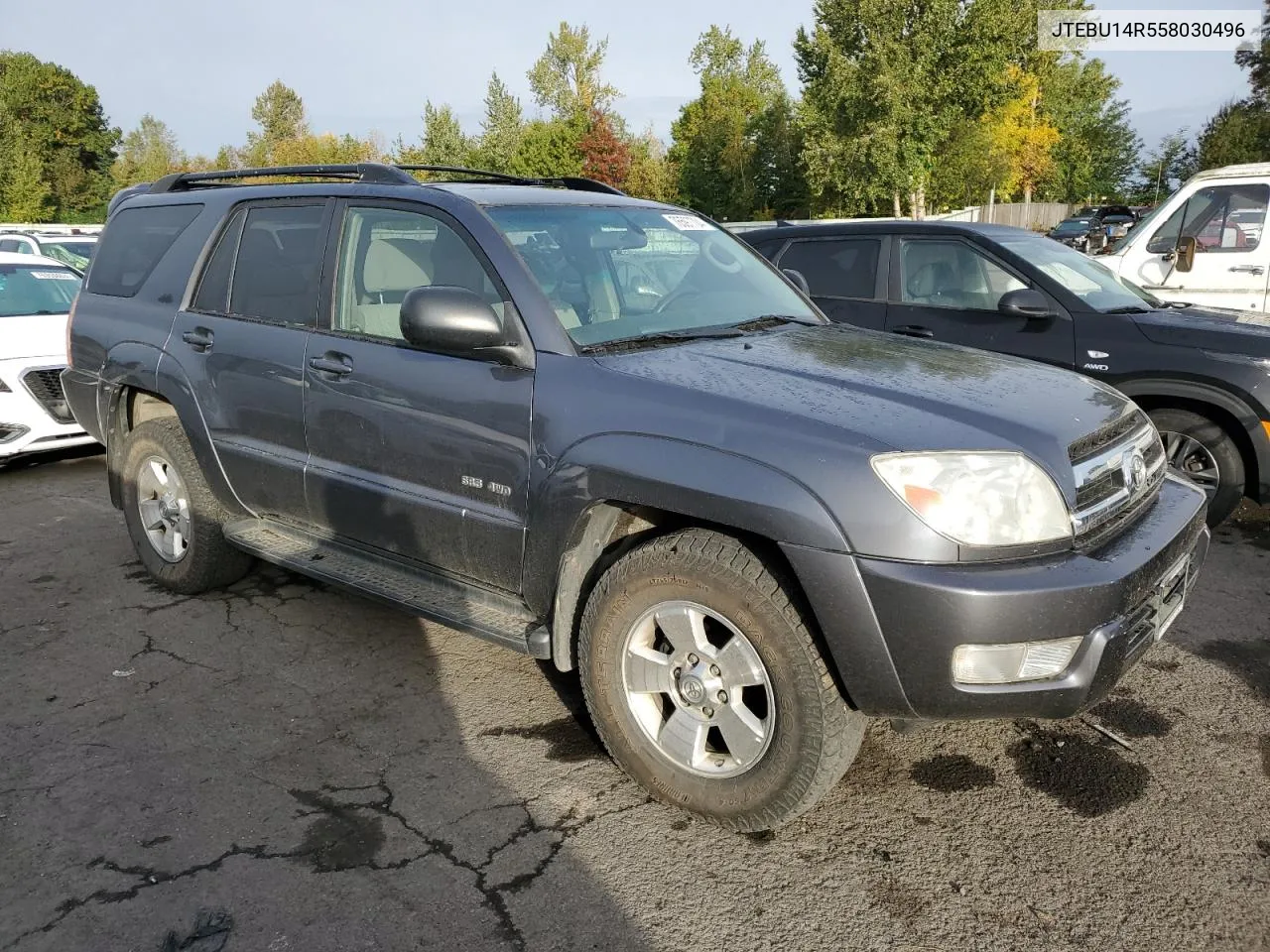 2005 Toyota 4Runner Sr5 VIN: JTEBU14R558030496 Lot: 76597704