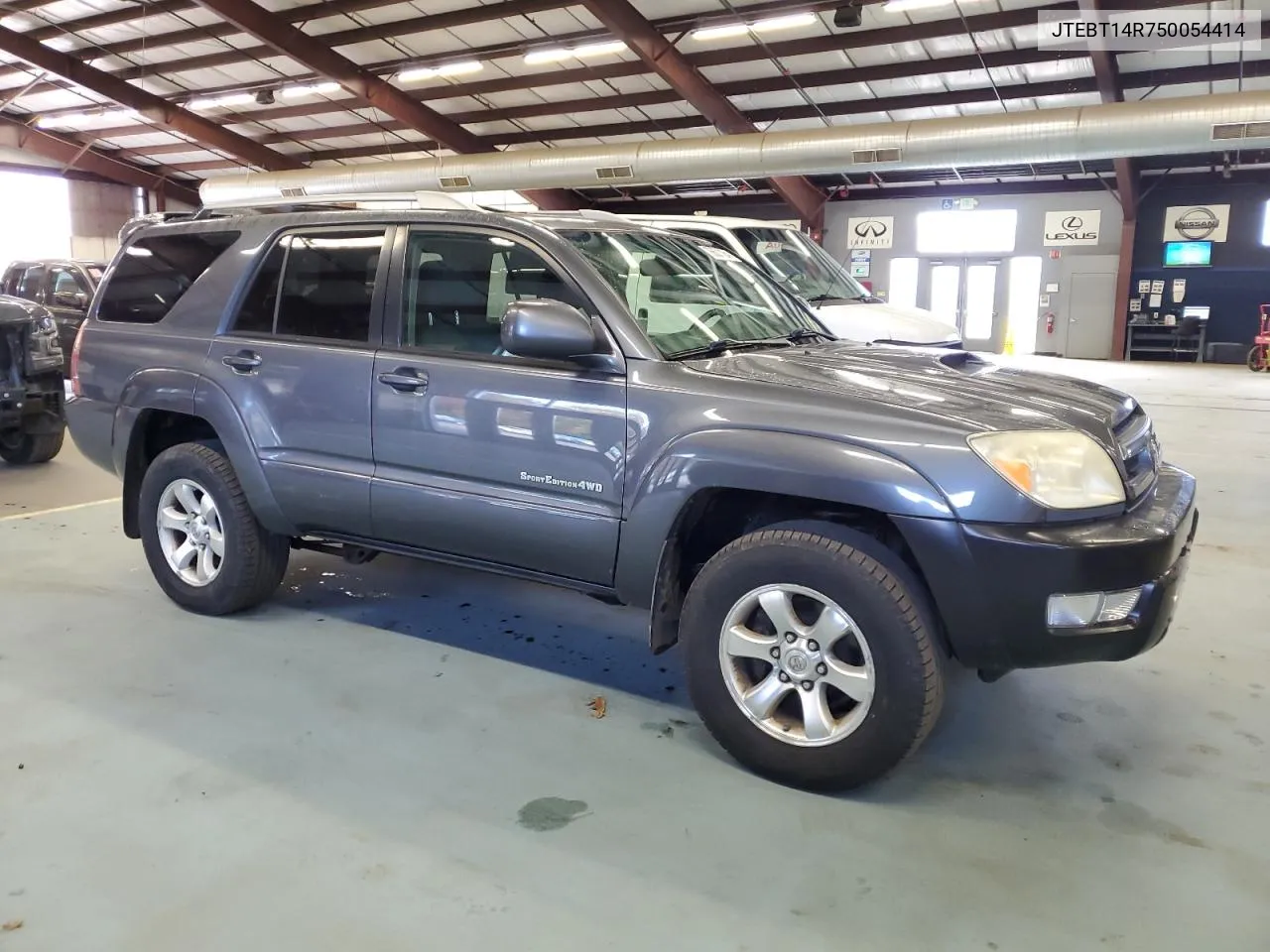 2005 Toyota 4Runner Sr5 VIN: JTEBT14R750054414 Lot: 76601184