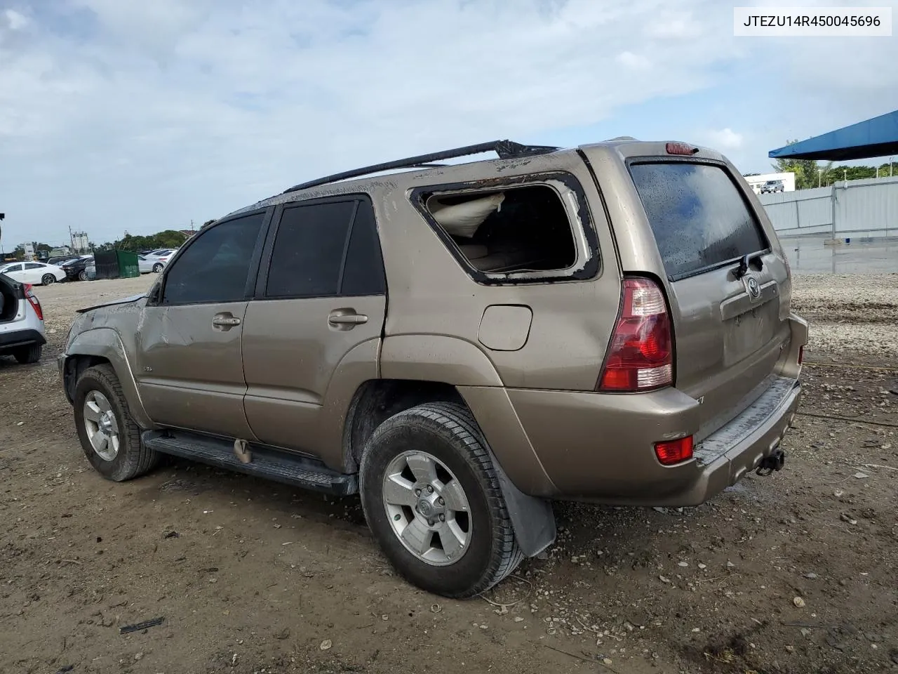 2005 Toyota 4Runner Sr5 VIN: JTEZU14R450045696 Lot: 76936954