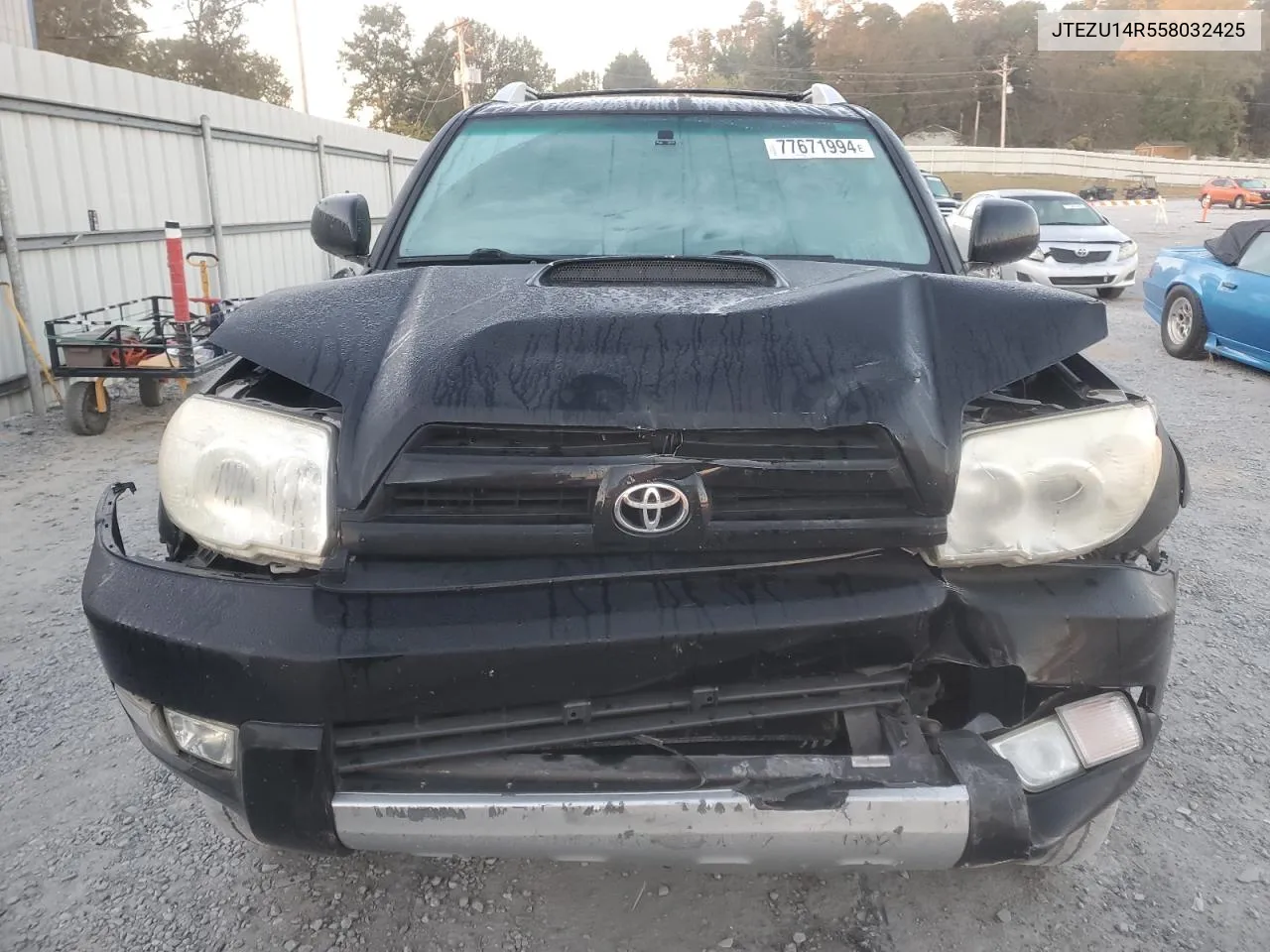 2005 Toyota 4Runner Sr5 VIN: JTEZU14R558032425 Lot: 77671994