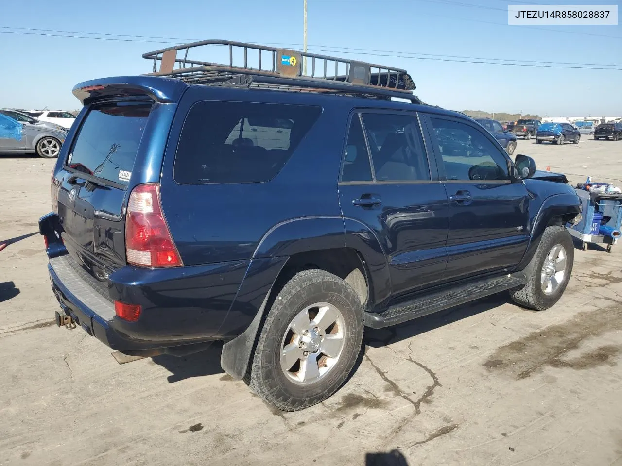 2005 Toyota 4Runner Sr5 VIN: JTEZU14R858028837 Lot: 77703224