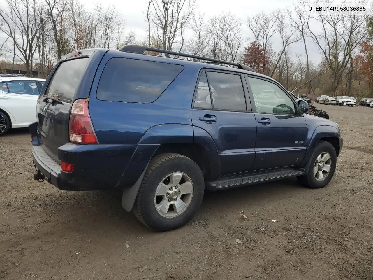 2005 Toyota 4Runner Sr5 VIN: JTEBU14R958036835 Lot: 78087994