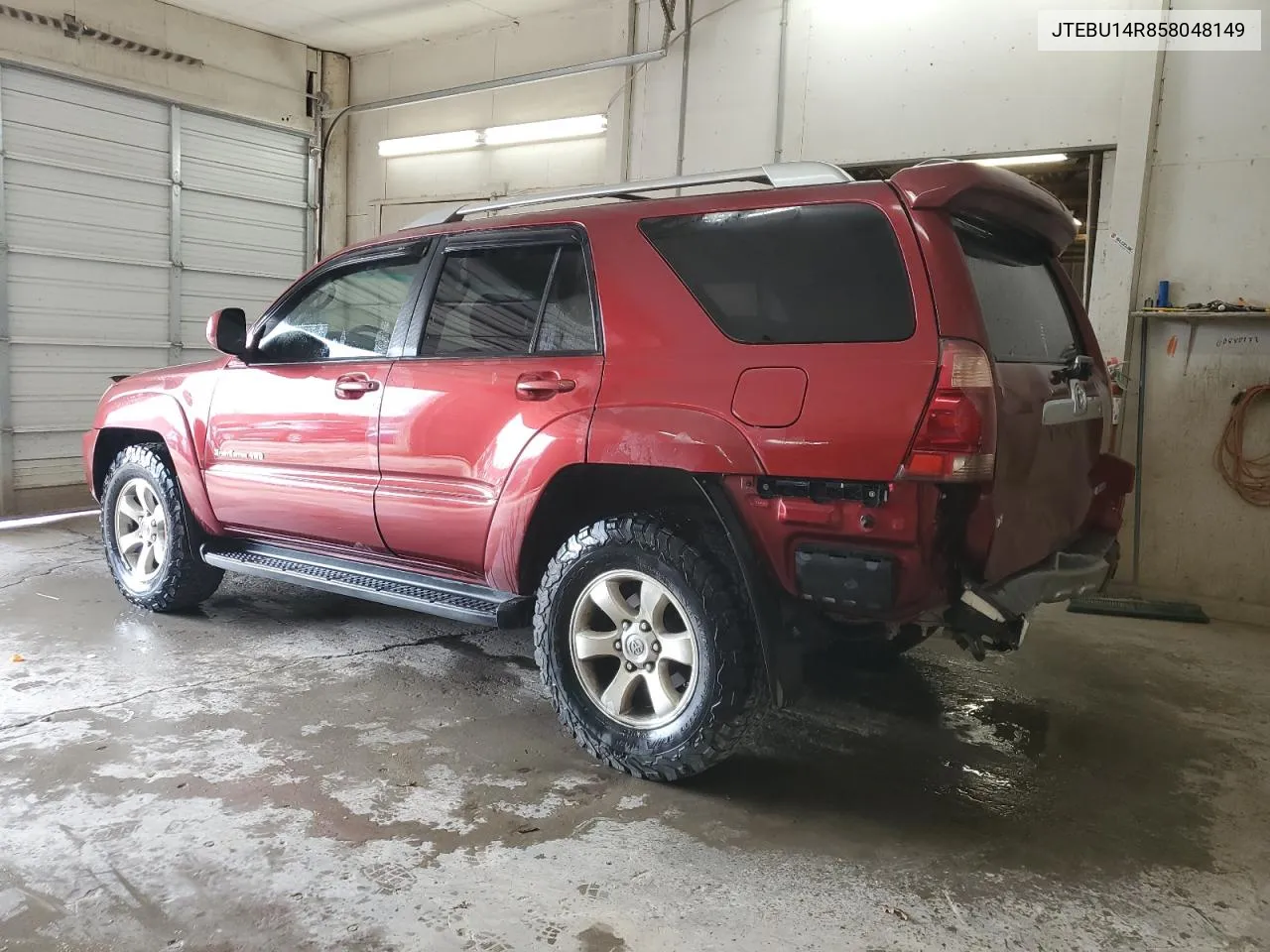 2005 Toyota 4Runner Sr5 VIN: JTEBU14R858048149 Lot: 78533484