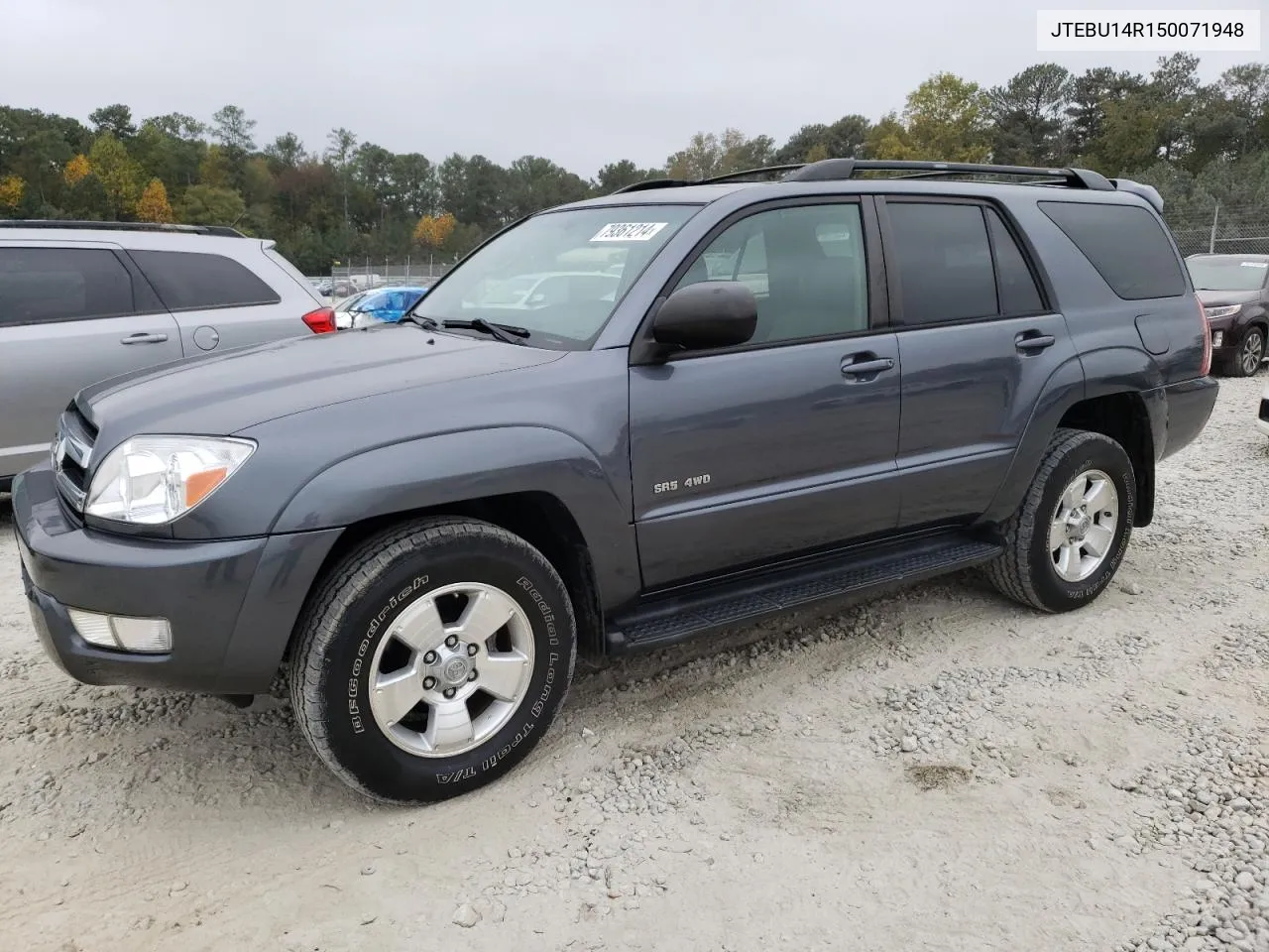 2005 Toyota 4Runner Sr5 VIN: JTEBU14R150071948 Lot: 79361214