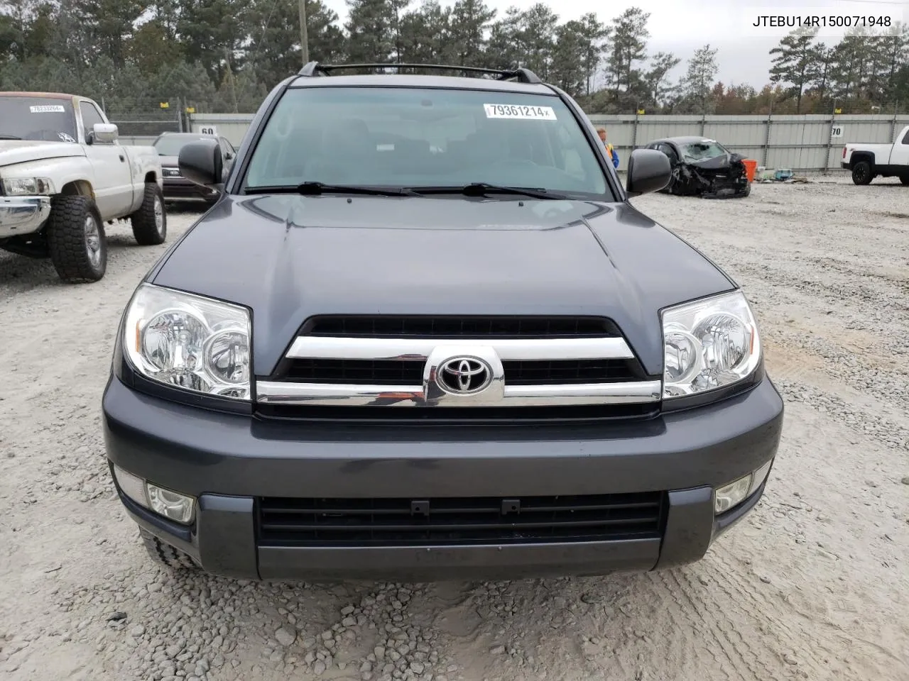 2005 Toyota 4Runner Sr5 VIN: JTEBU14R150071948 Lot: 79361214