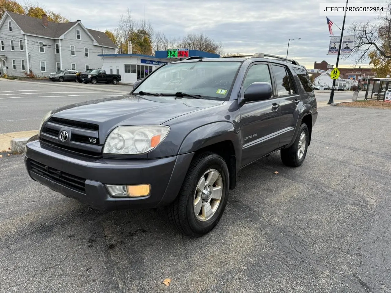 2005 Toyota 4Runner Limited VIN: JTEBT17R050052984 Lot: 79627854