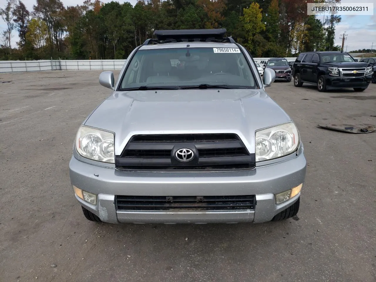 2005 Toyota 4Runner Limited VIN: JTEBU17R350062311 Lot: 79650114