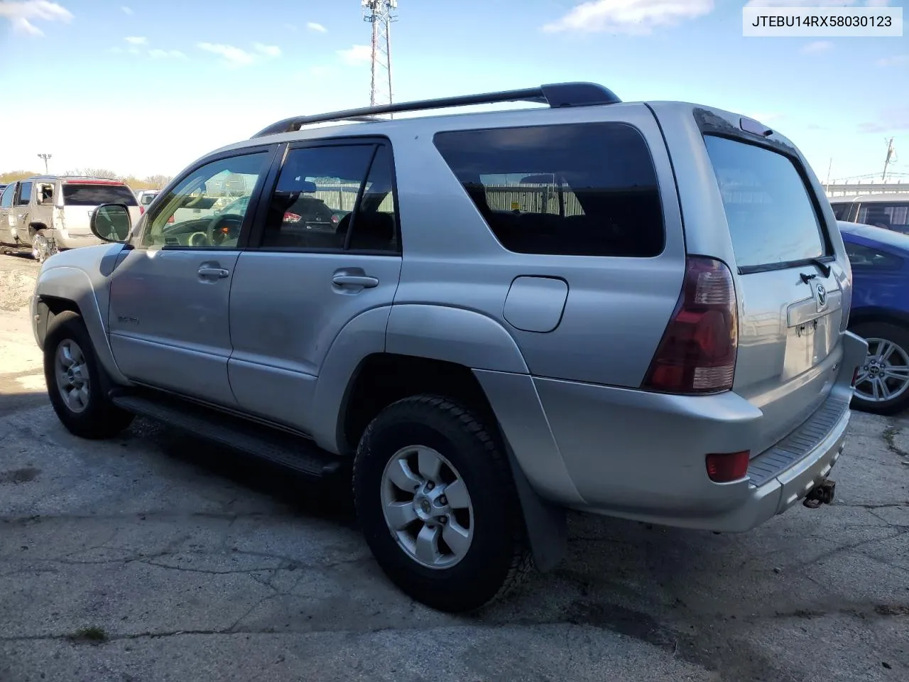 2005 Toyota 4Runner Sr5 VIN: JTEBU14RX58030123 Lot: 80128114