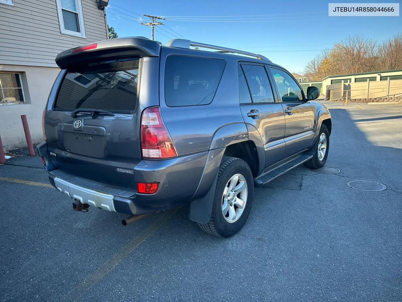 2005 Toyota 4Runner Sr5 VIN: JTEBU14R858044666 Lot: 80294974