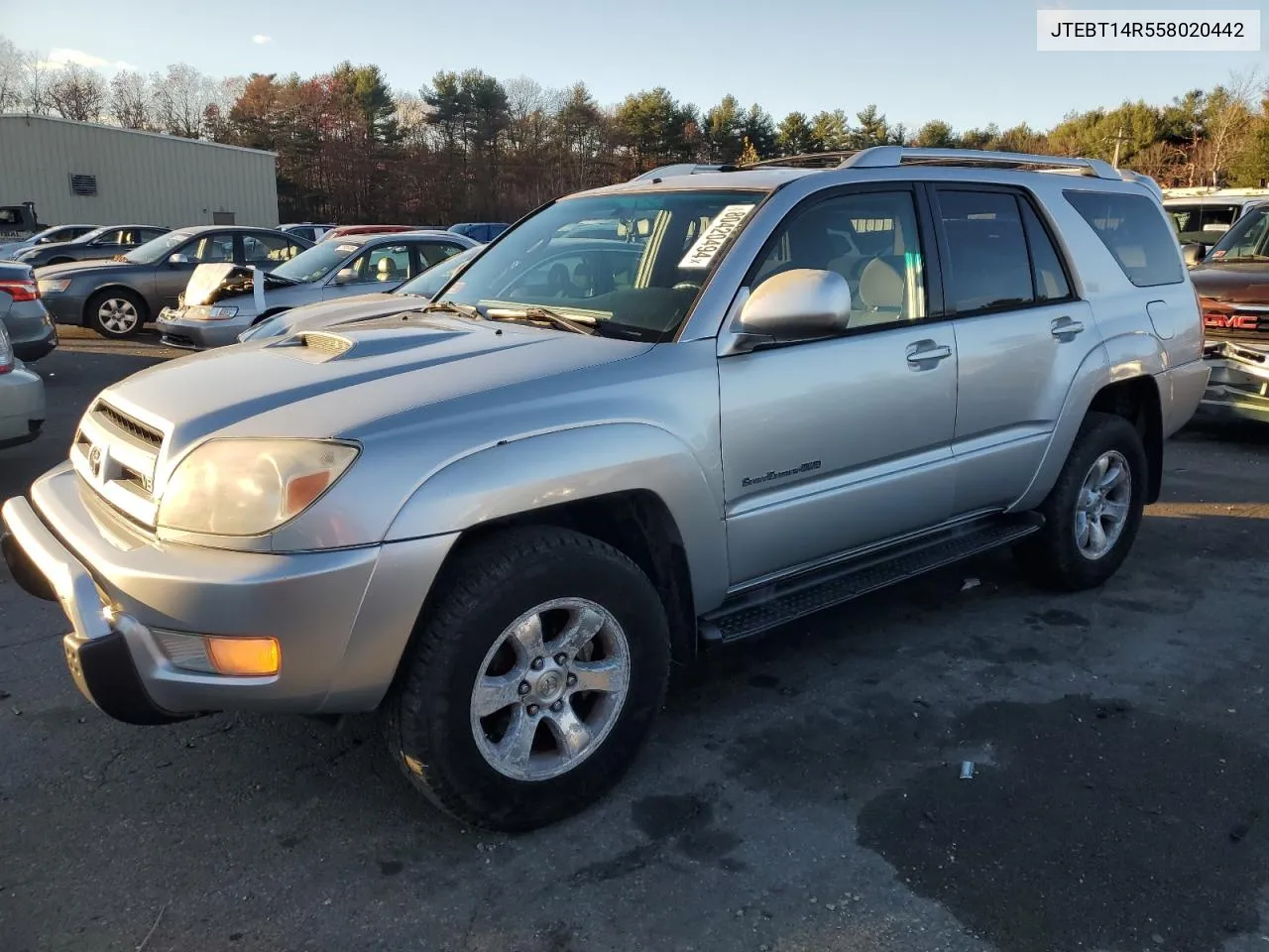 2005 Toyota 4Runner Sr5 VIN: JTEBT14R558020442 Lot: 80420494