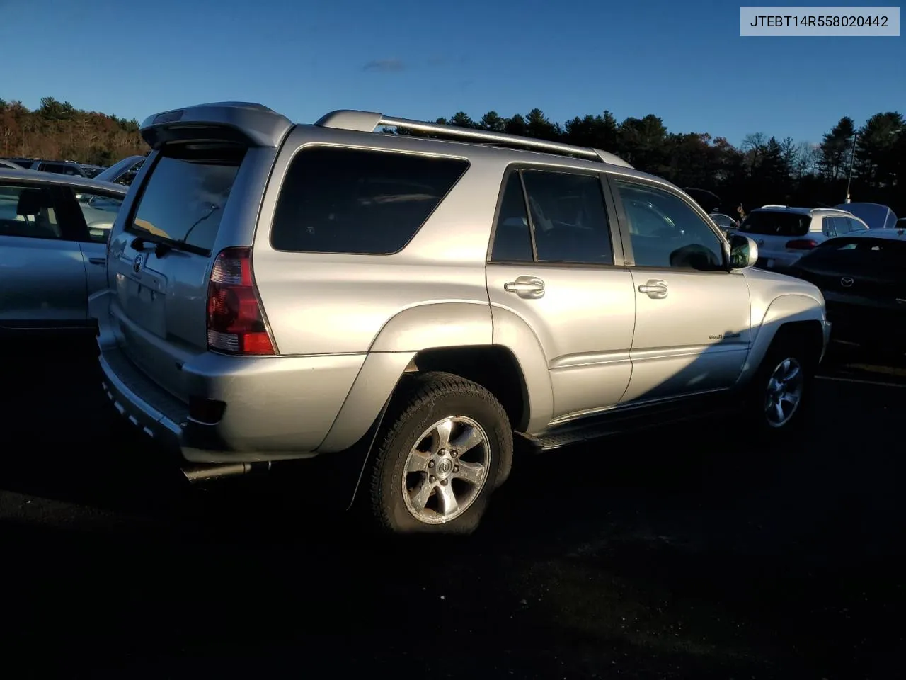 2005 Toyota 4Runner Sr5 VIN: JTEBT14R558020442 Lot: 80420494