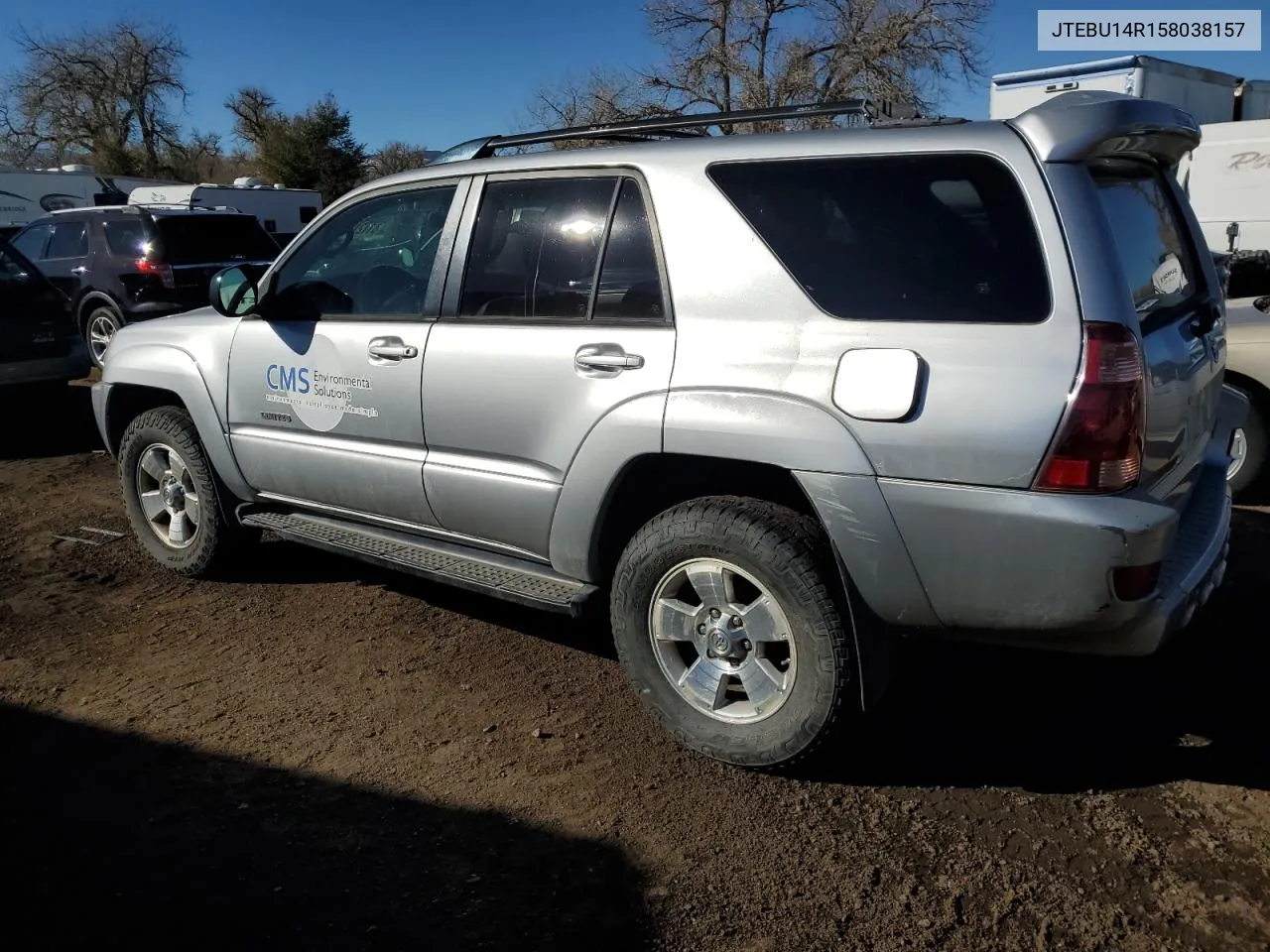 2005 Toyota 4Runner Sr5 VIN: JTEBU14R158038157 Lot: 81121884