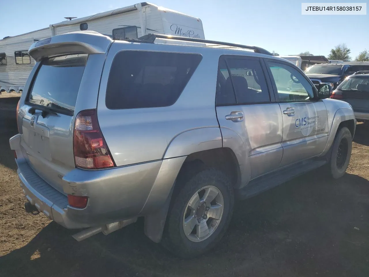 2005 Toyota 4Runner Sr5 VIN: JTEBU14R158038157 Lot: 81121884