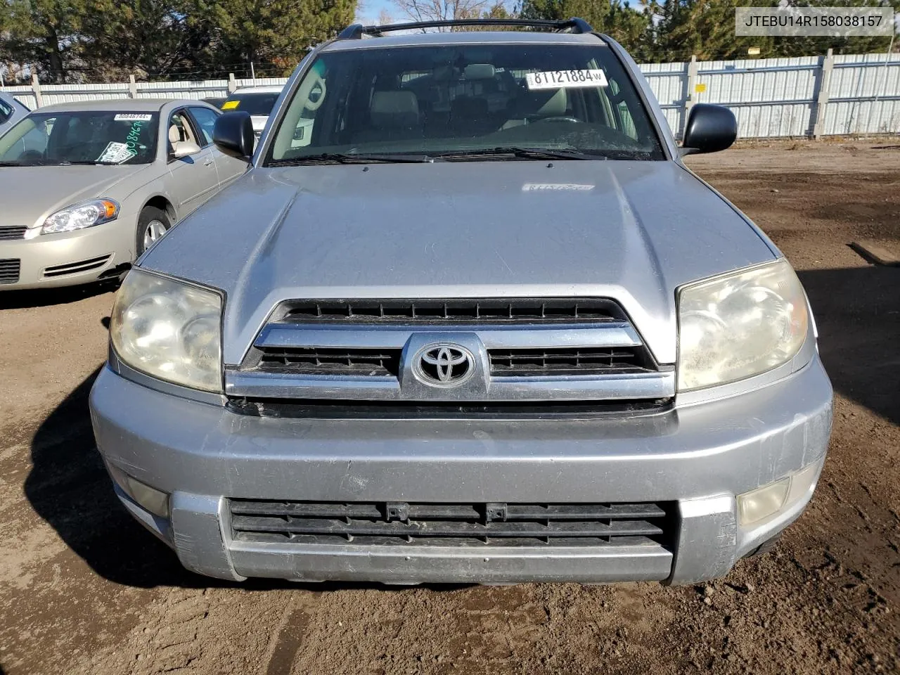 2005 Toyota 4Runner Sr5 VIN: JTEBU14R158038157 Lot: 81121884