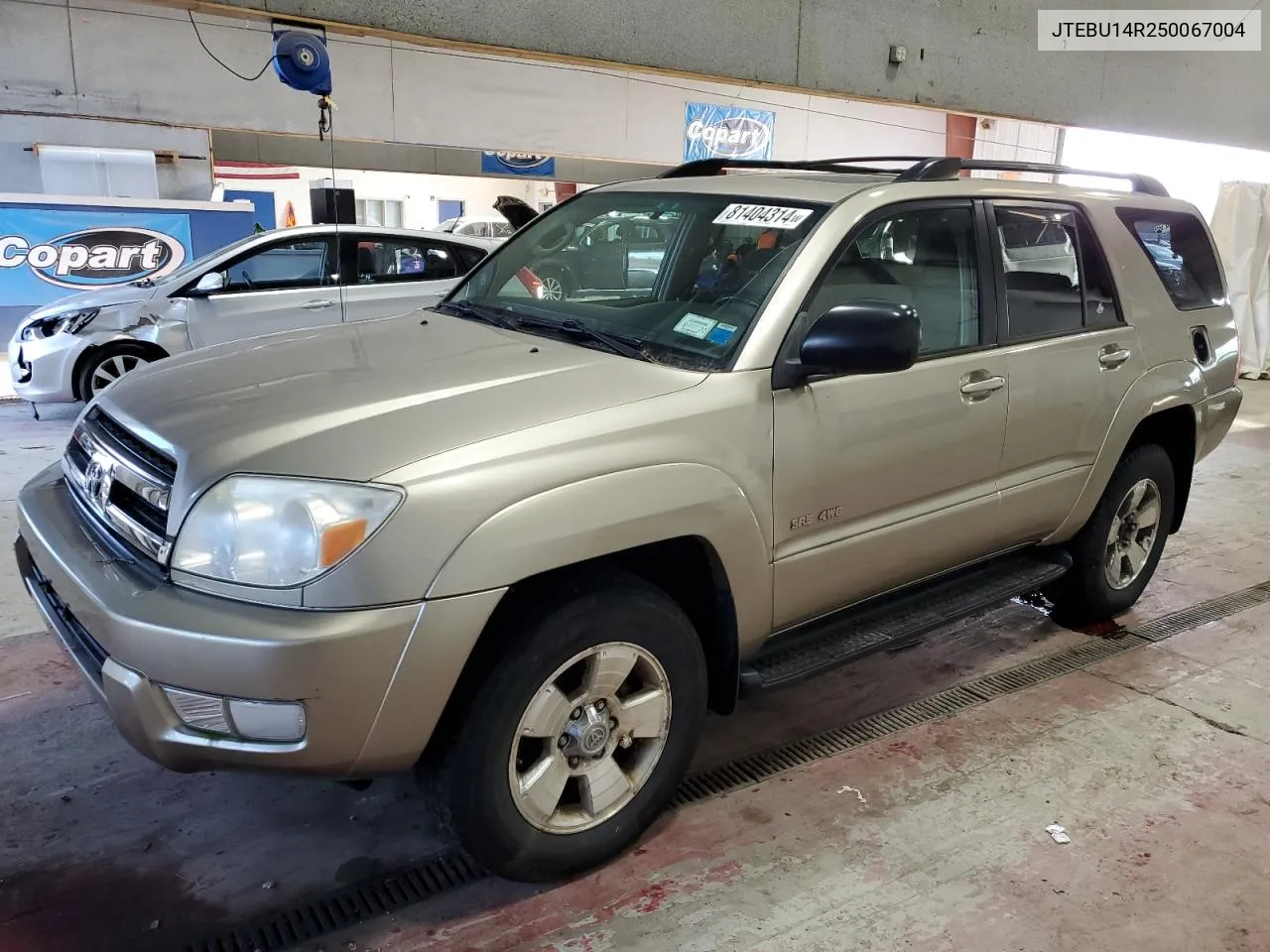 2005 Toyota 4Runner Sr5 VIN: JTEBU14R250067004 Lot: 81404314