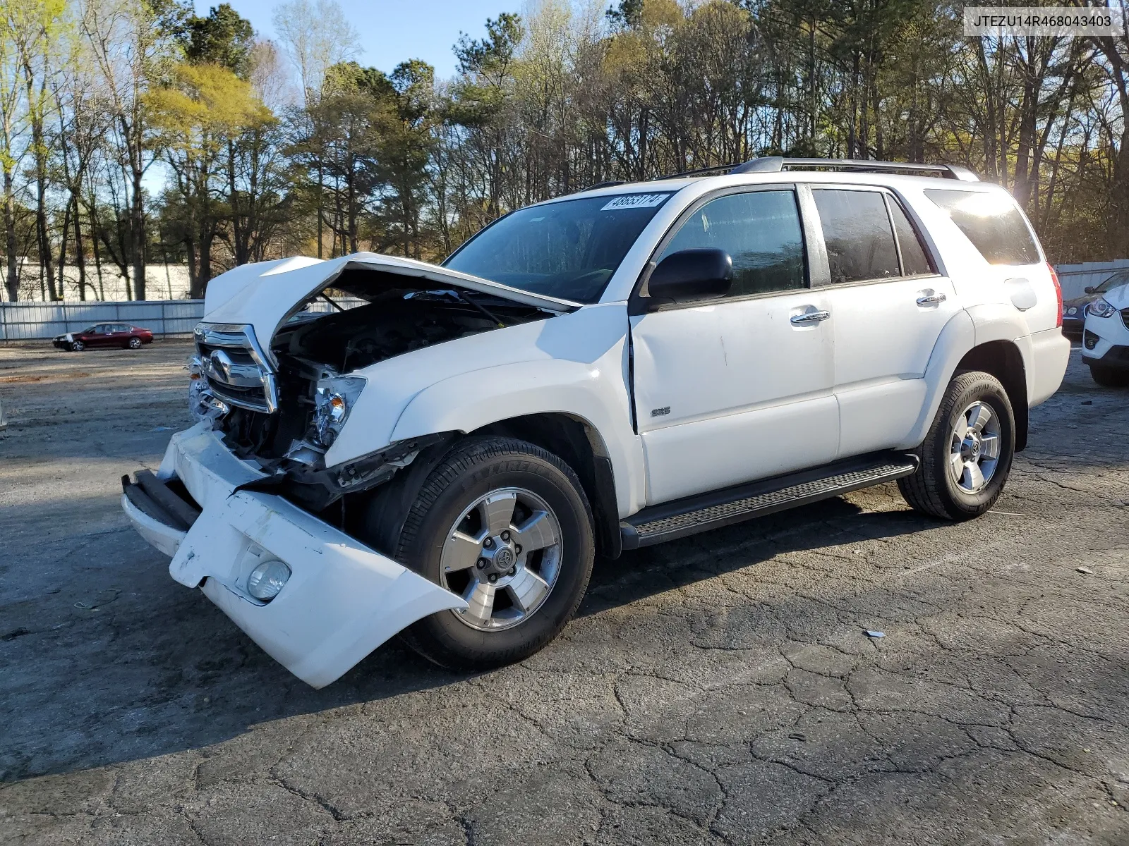 2006 Toyota 4Runner Sr5 VIN: JTEZU14R468043403 Lot: 48653174