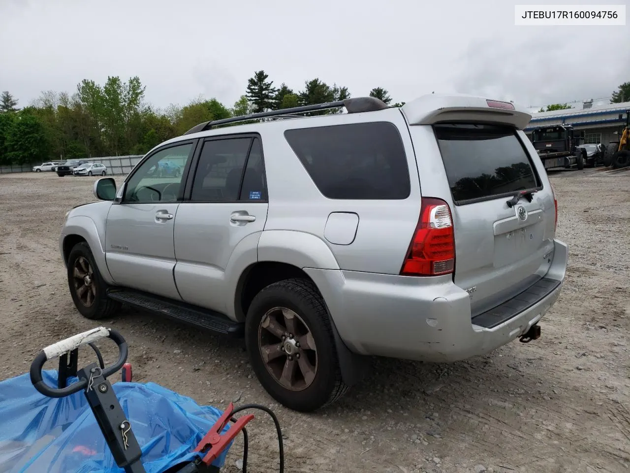 2006 Toyota 4Runner Limited VIN: JTEBU17R160094756 Lot: 55000974