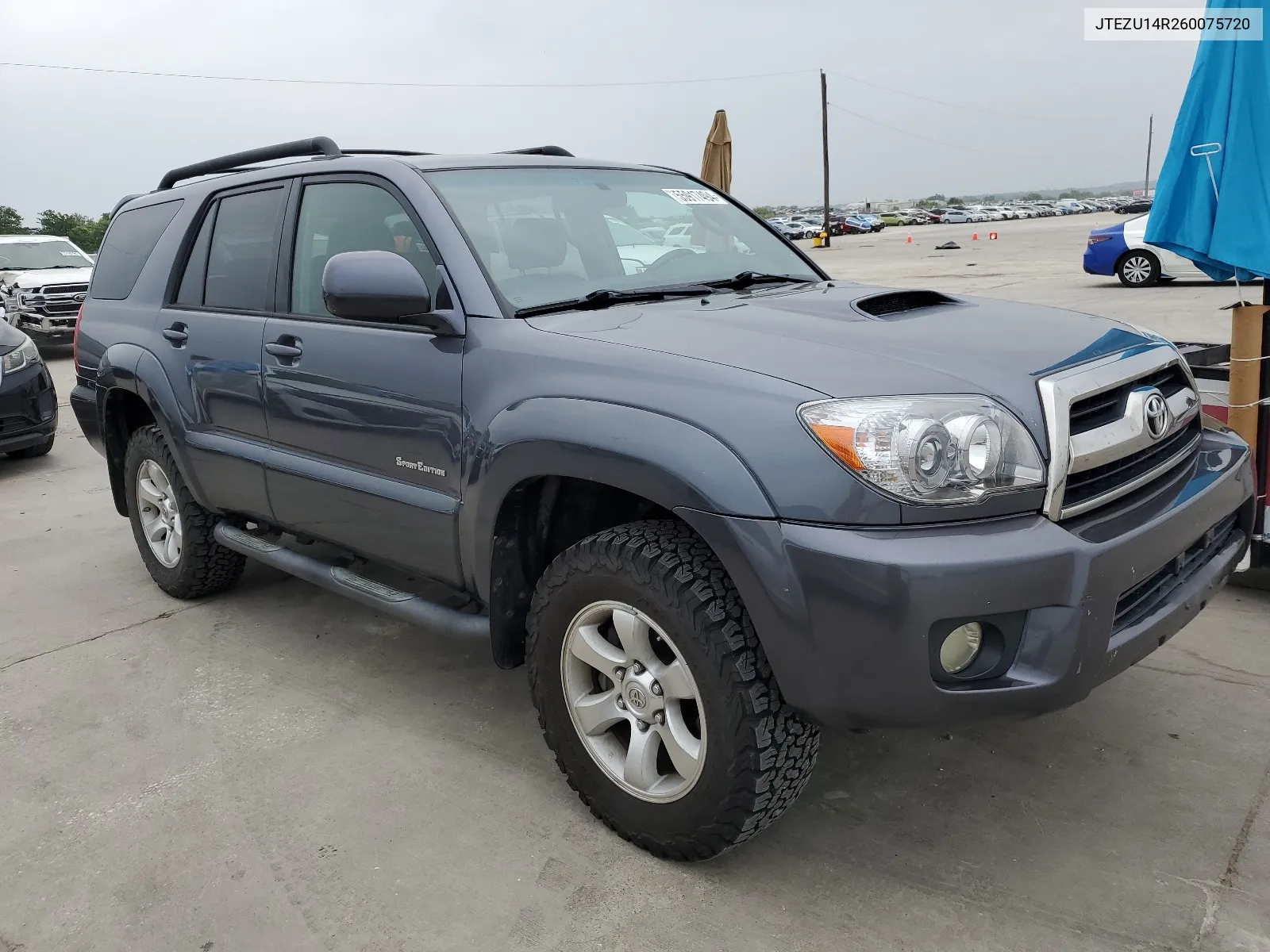 2006 Toyota 4Runner Sr5 VIN: JTEZU14R260075720 Lot: 55917494