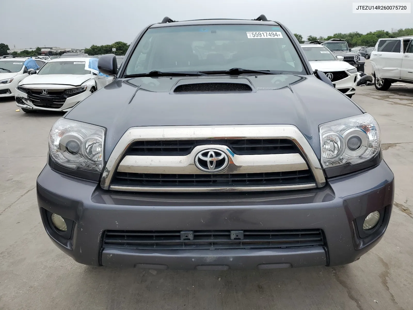 2006 Toyota 4Runner Sr5 VIN: JTEZU14R260075720 Lot: 55917494