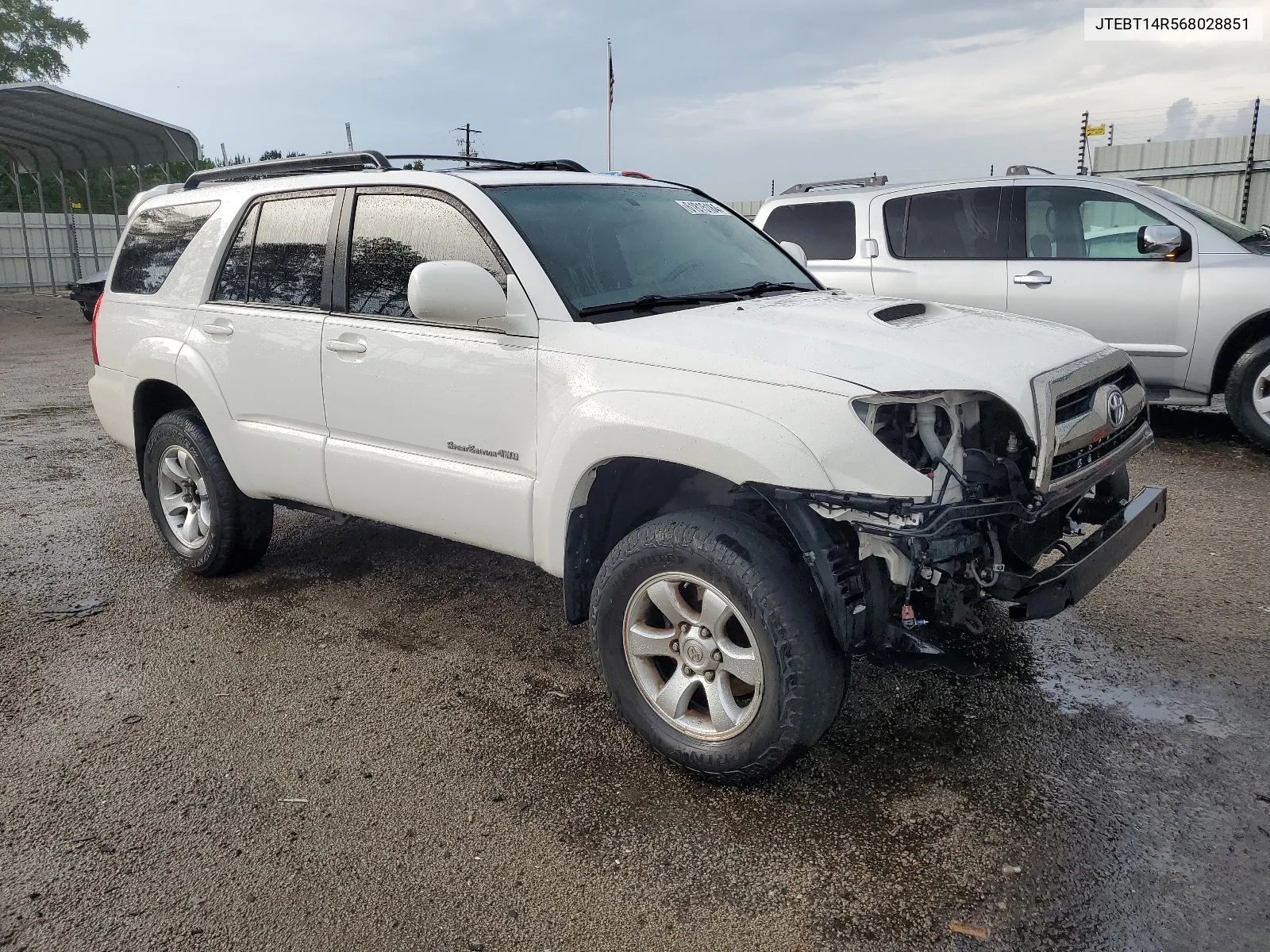 2006 Toyota 4Runner Sr5 VIN: JTEBT14R568028851 Lot: 61815184