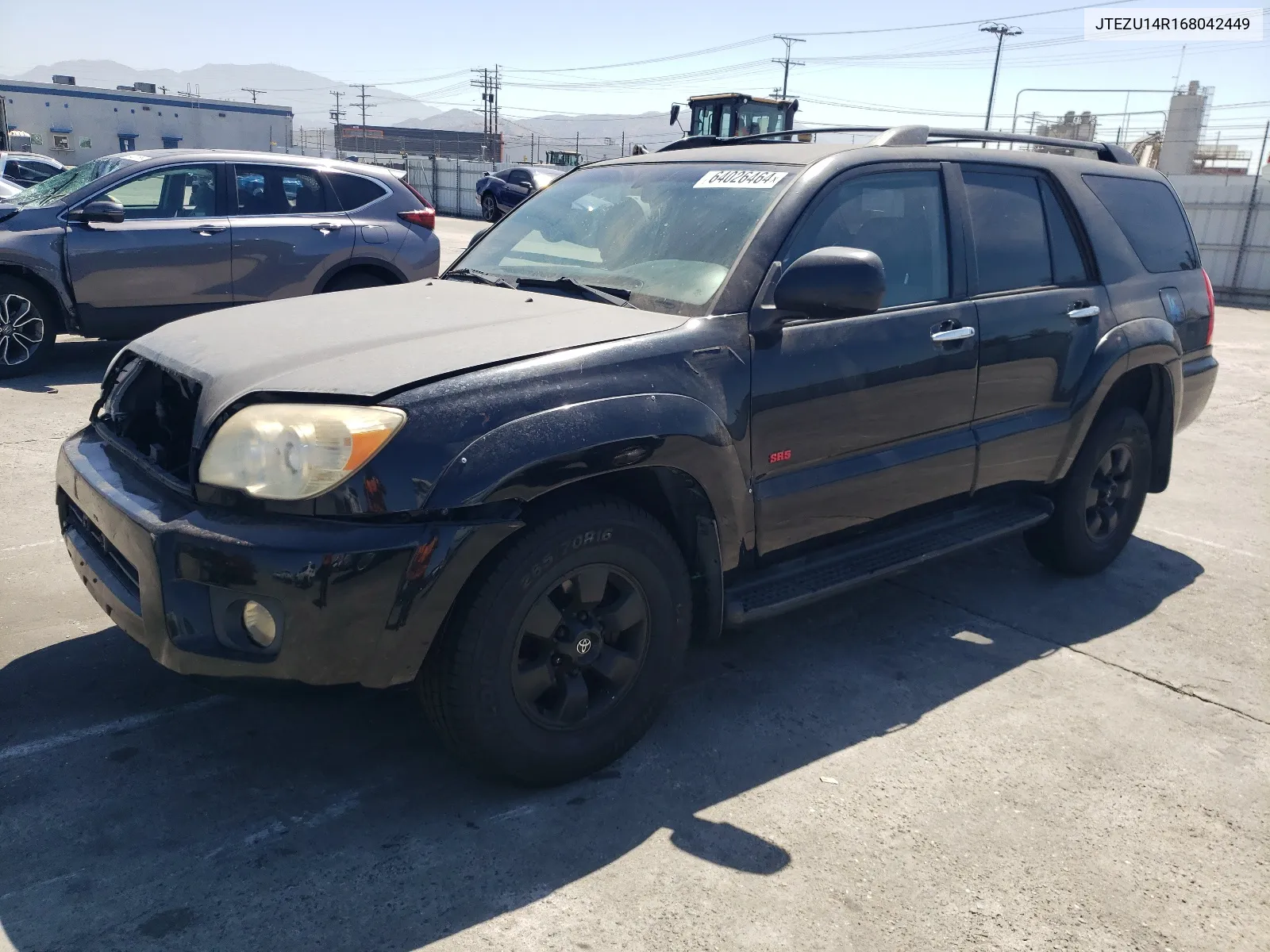 2006 Toyota 4Runner Sr5 VIN: JTEZU14R168042449 Lot: 64026464