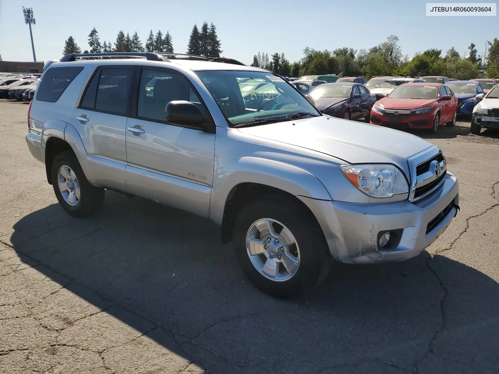 2006 Toyota 4Runner Sr5 VIN: JTEBU14R060093604 Lot: 64258754