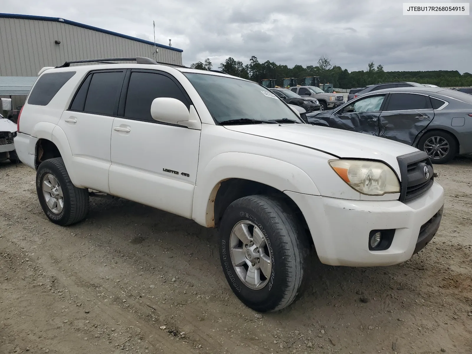 2006 Toyota 4Runner Limited VIN: JTEBU17R268054915 Lot: 64818204