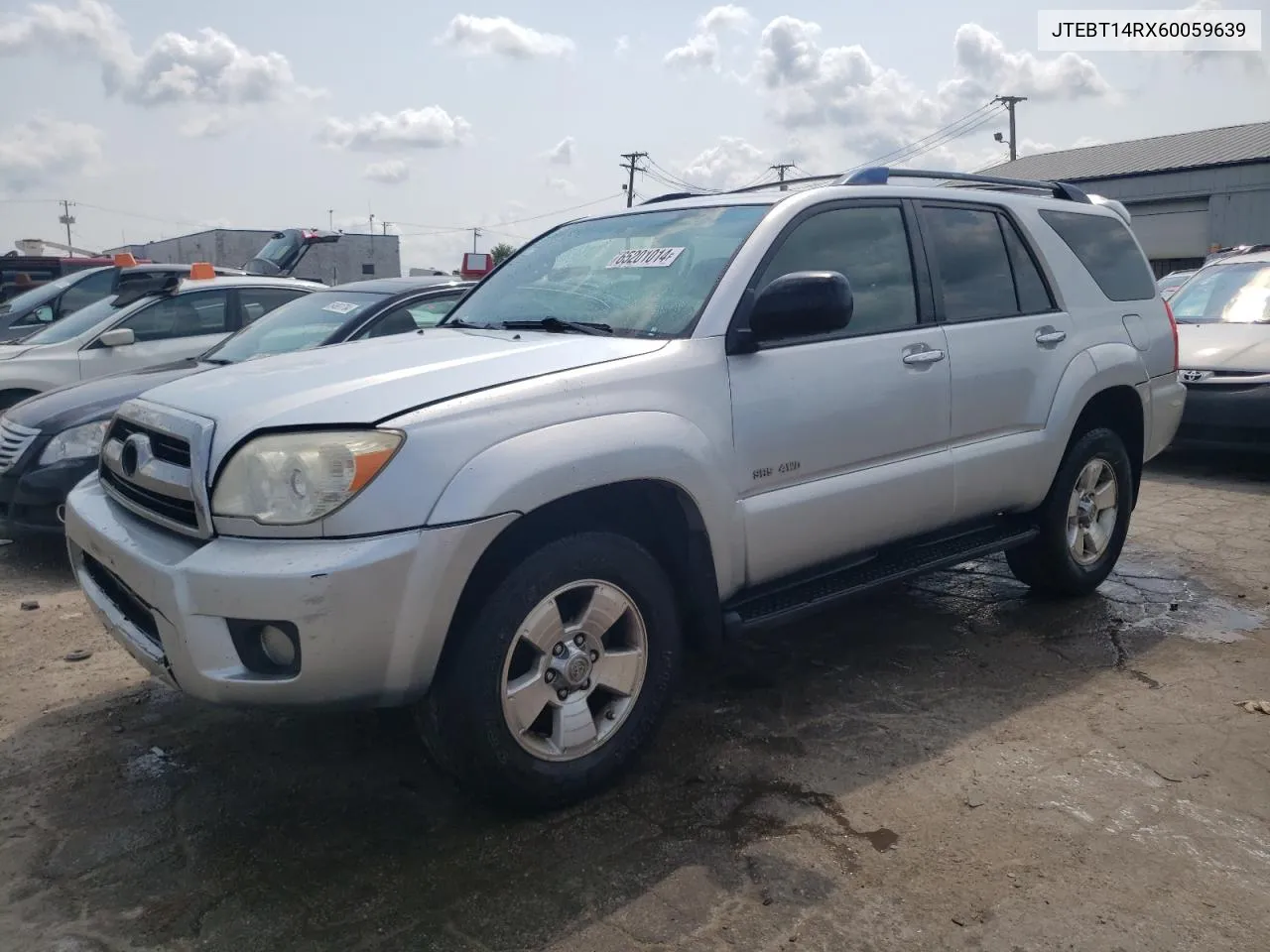 2006 Toyota 4Runner Sr5 VIN: JTEBT14RX60059639 Lot: 65201014