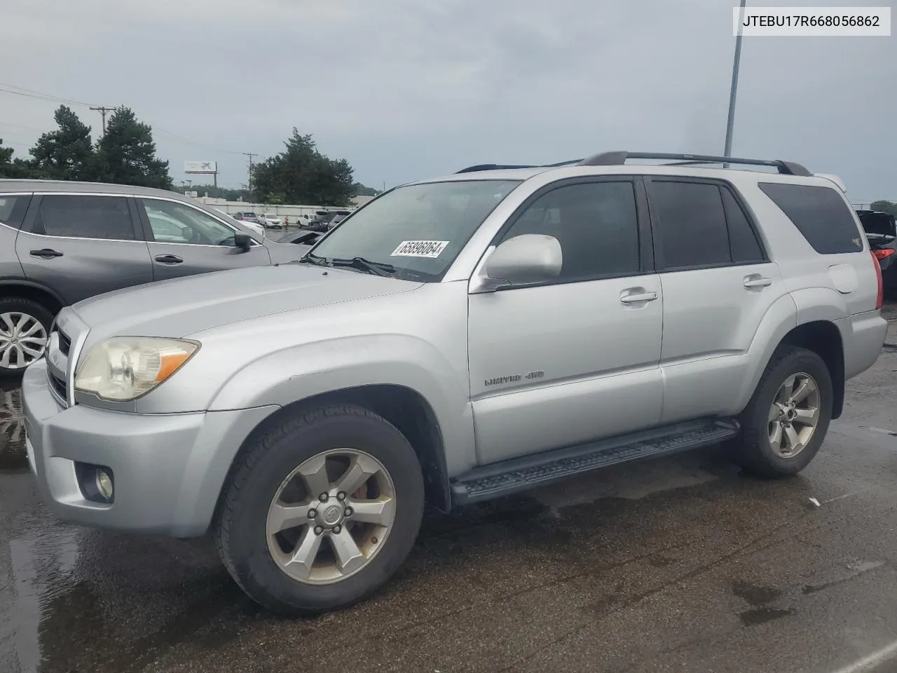 2006 Toyota 4Runner Limited VIN: JTEBU17R668056862 Lot: 65896064