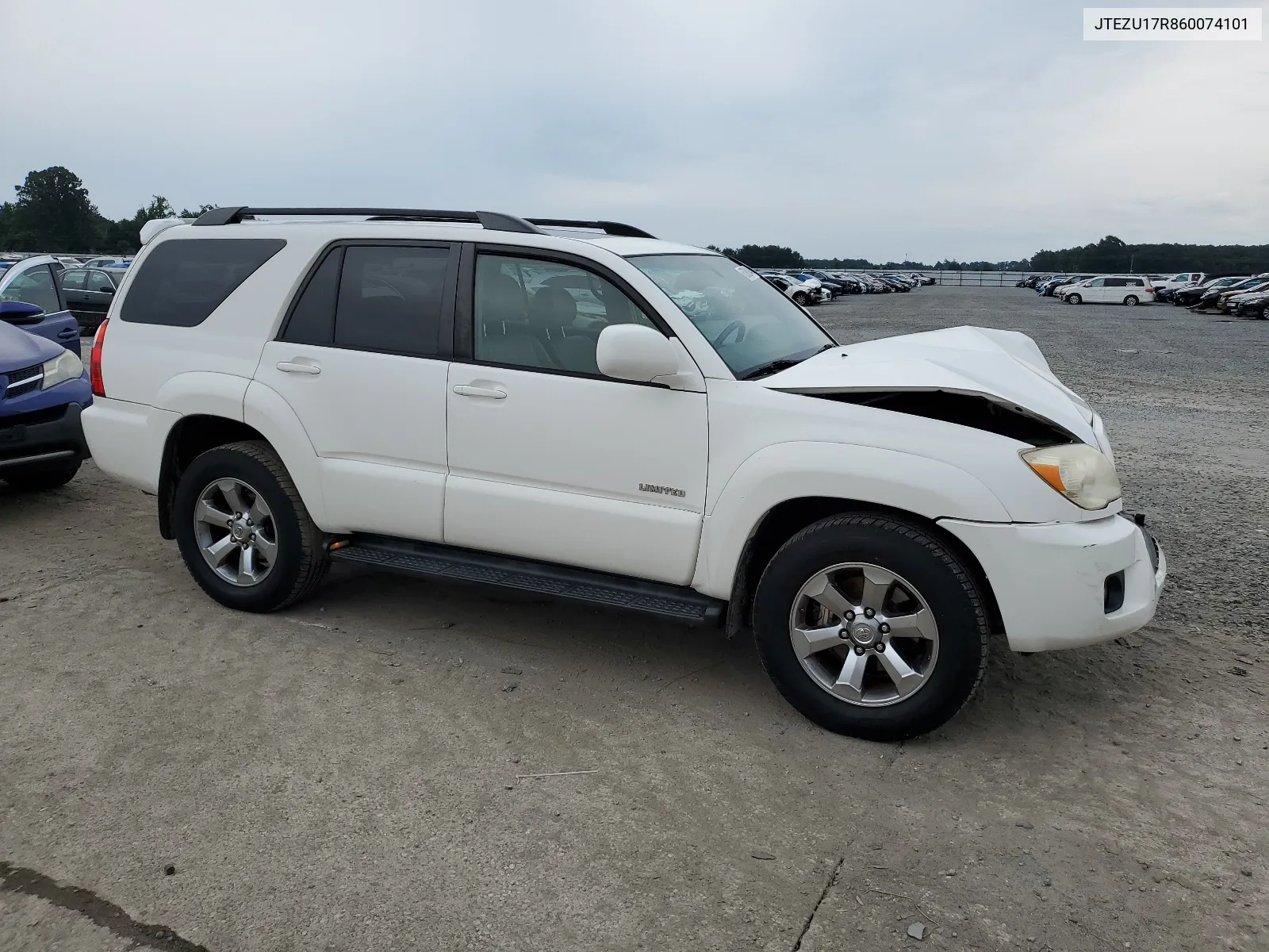 JTEZU17R860074101 2006 Toyota 4Runner Limited