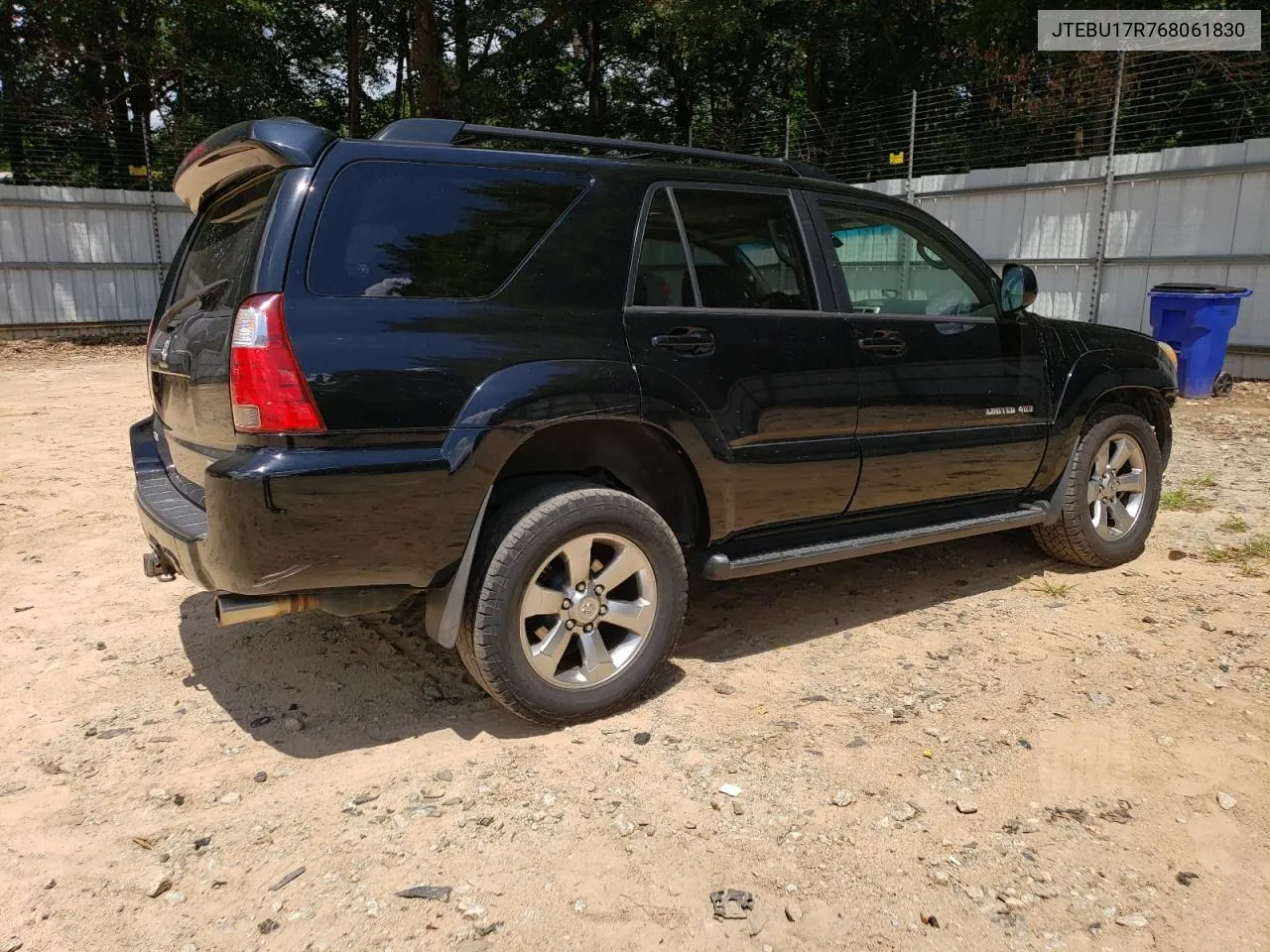 2006 Toyota 4Runner Limited VIN: JTEBU17R768061830 Lot: 66097654