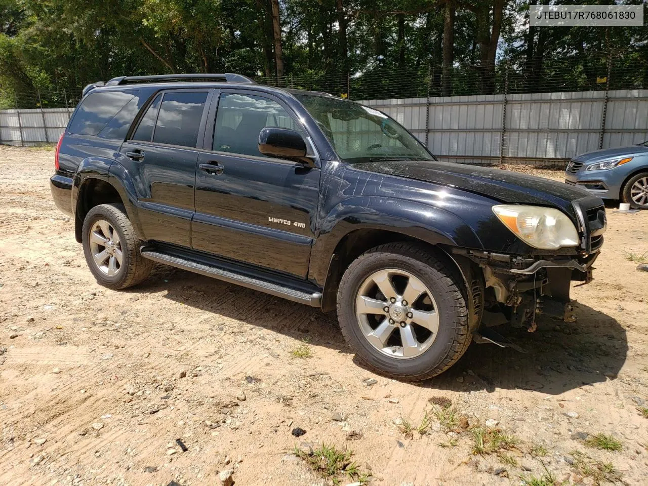 2006 Toyota 4Runner Limited VIN: JTEBU17R768061830 Lot: 66097654