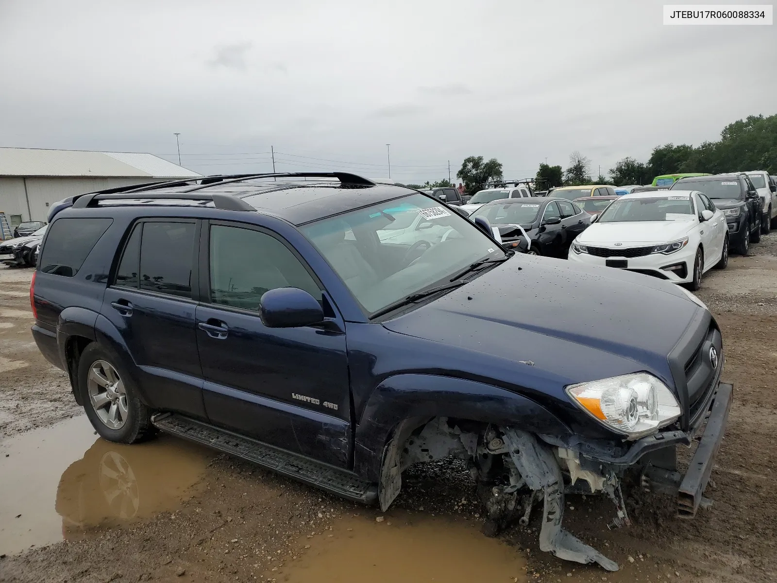 2006 Toyota 4Runner Limited VIN: JTEBU17R060088334 Lot: 66758294