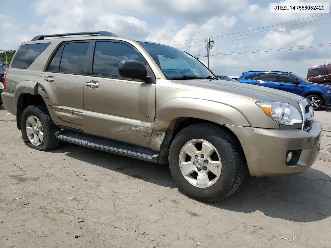 2006 Toyota 4Runner Sr5 VIN: JTEZU14R568052420 Lot: 66785524